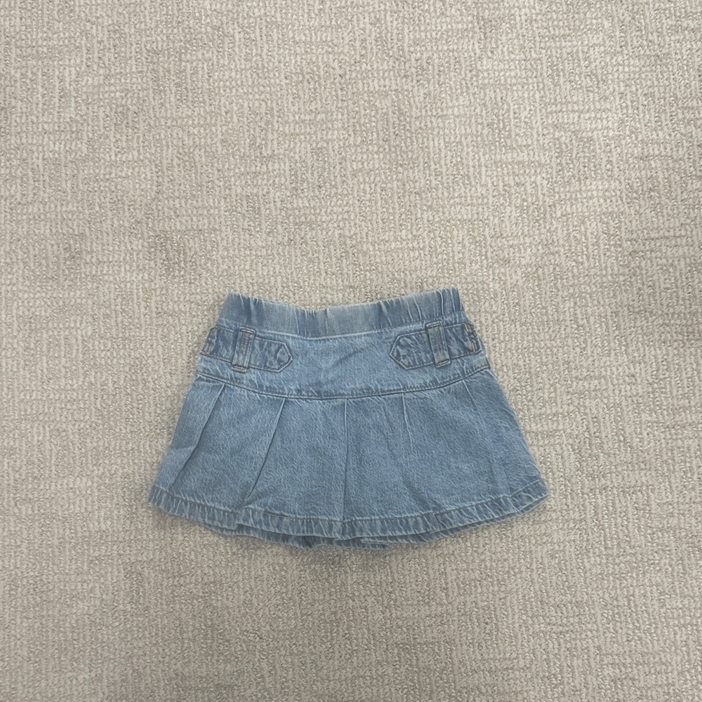Abercrombie Kids Light Blue Denim Skirt